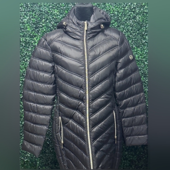 NWT Michael Kors Quilted Nylon Puffer Coat - Picture 1 of 10